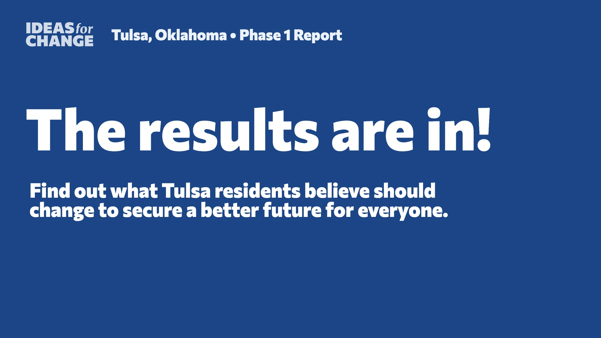 Tulsa — page 1